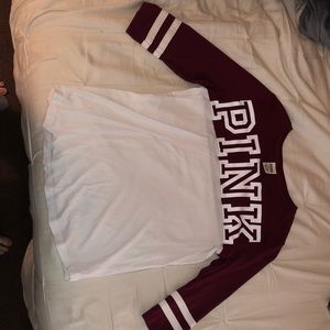 Victoria Secret Pink 3/4 Sleeve Shirt